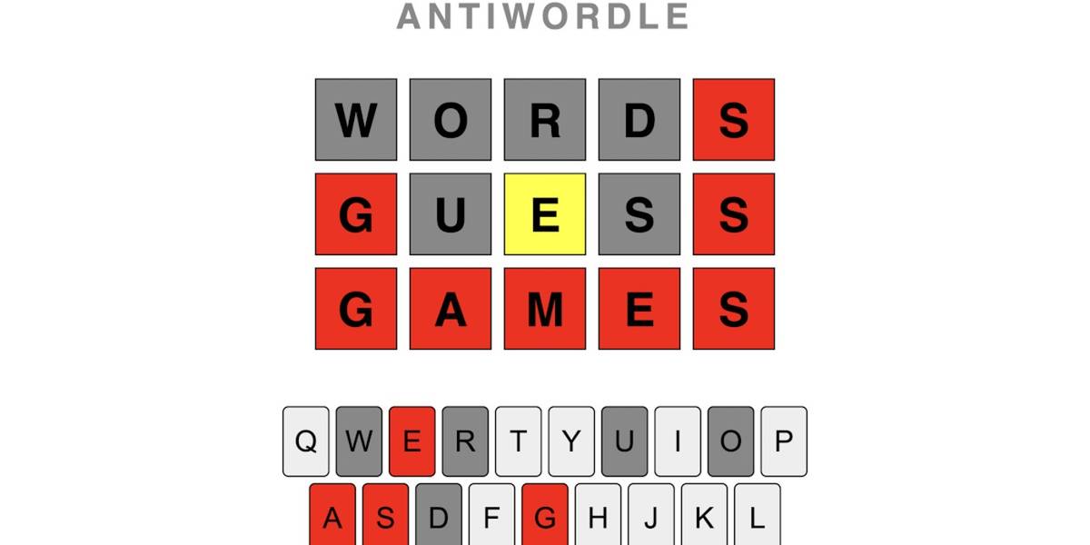 Why try the Antiwordle game? It is a cool brain teaser and a unique Wordle alternative!