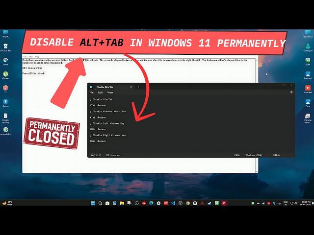 Figuring out how to disable alt tab on your PC? These quick fixes will help you stay on task.