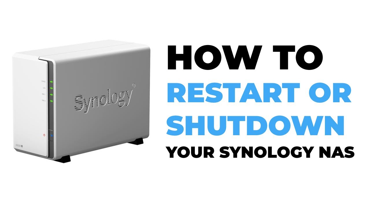 Restart Synology NAS guide? Top methods for beginners to follow.