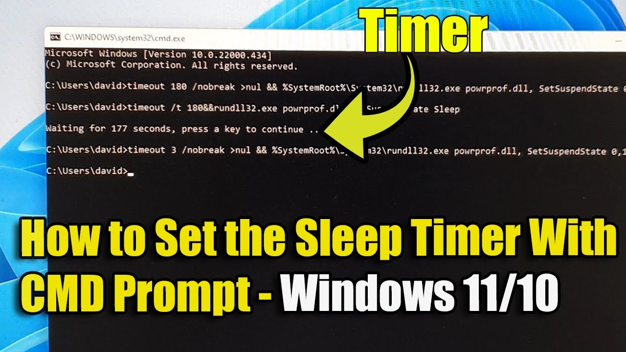 Windows 11 Sleep Timer via Command Prompt Setup Made Simple