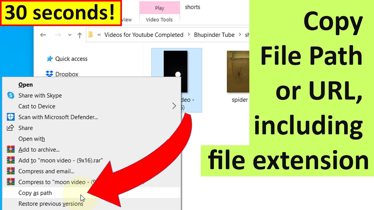 Simple Guide on How to Copy a File Path as Link for Beginners