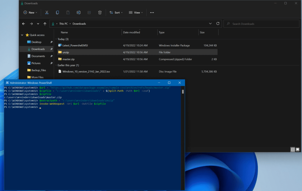 Need to download a file with PowerShell securely discover safe tricks