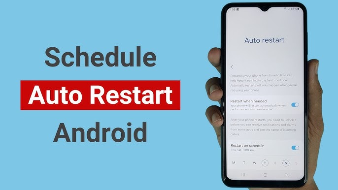 How to set up android security auto restart? Quick guide for beginners