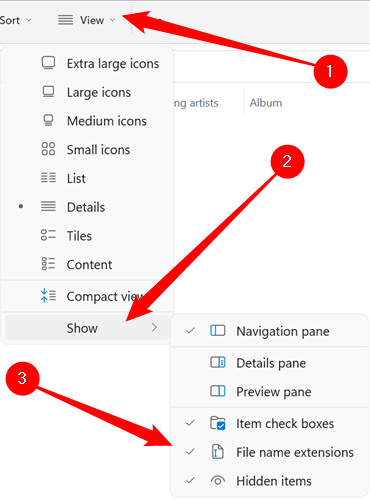Windows Explorer show file extensions how to do it fast and safe