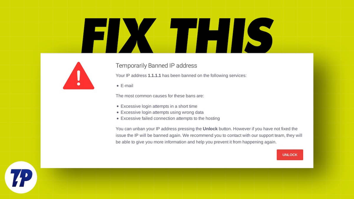 Why your ip has been temporarily blocked? How to fix it quickly today