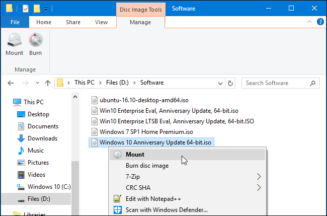 Mount ISO Files Windows 7 Easy Software Solutions Today