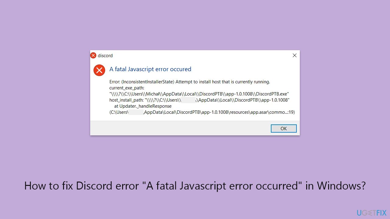 Got Discord Fatal Javascript Error? 5 Ways to Check Your Settings!