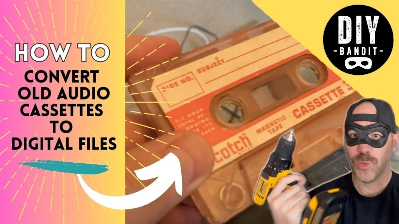Convert Cassette Tapes to Digital at Home Simple DIY Techniques