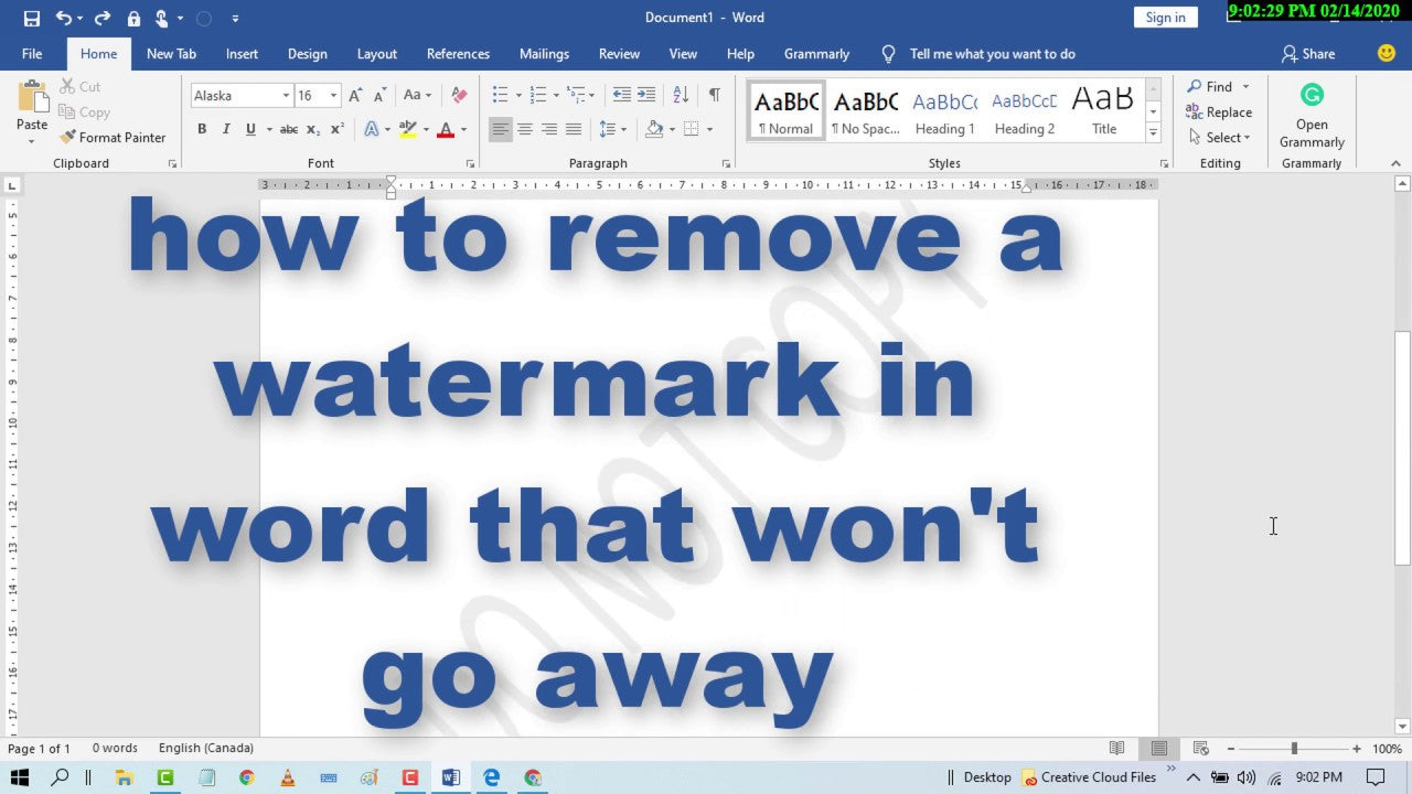 Why Watermark Word Wont Go Away and 3 Fixes You Can Try Now