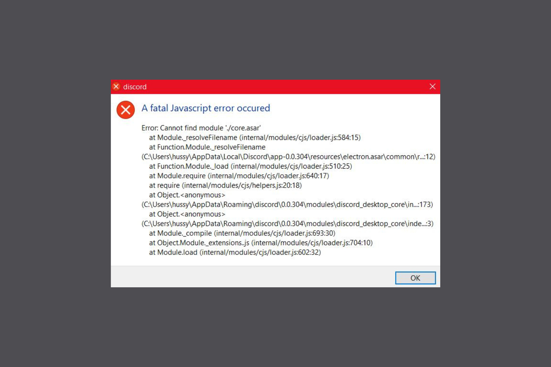 Got Discord Fatal Javascript Error? 5 Ways to Check Your Settings!