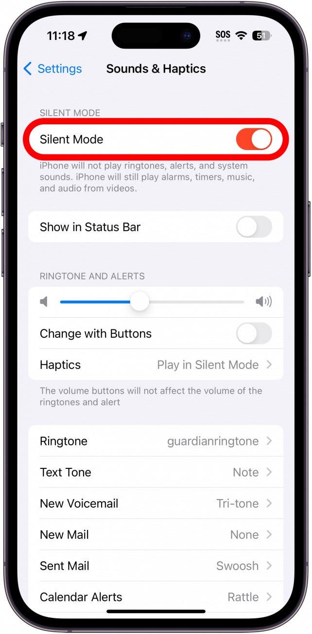 Can I Put My Phone On Ringer Without The Switch Simple Silent Mode Override