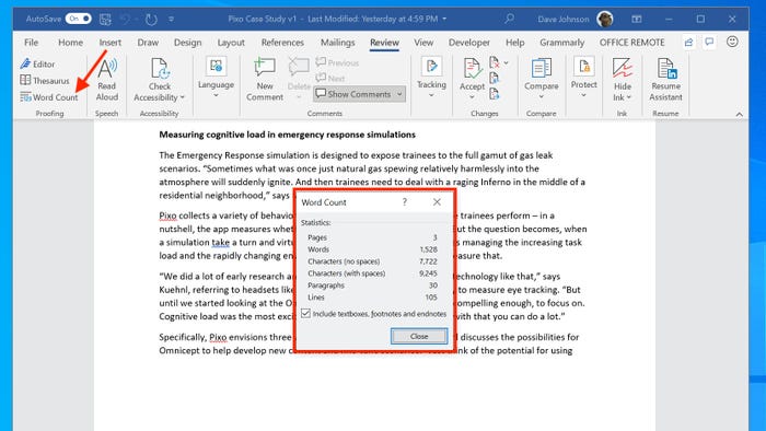 Check Your Writing Length: How to Do Character Count in MS Word Correctly