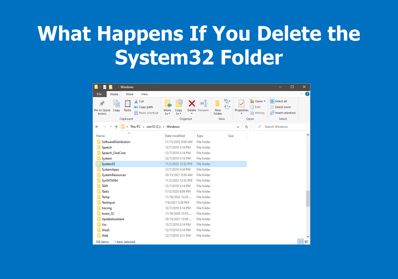 dangers of deleting system32 folder why you should never remove it