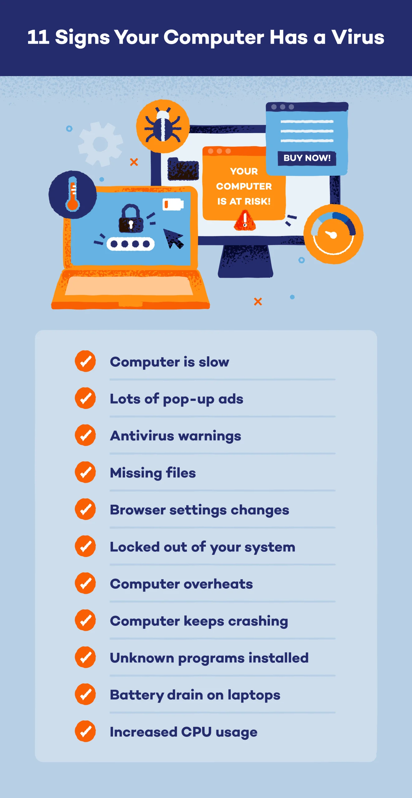 How to tell if your computer has a virus? (5 easy signs to check now!)