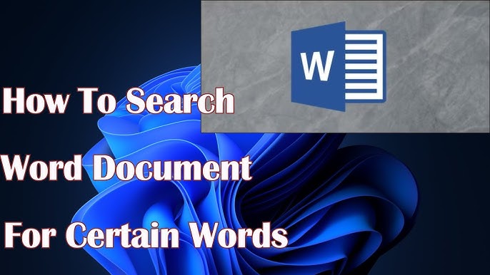 How do I search Word document keywords? Learn the best tricks right here!