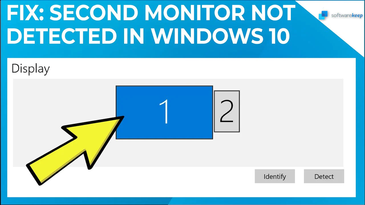 Second Display Not Detected Windows 10 Quick Fixes That Actually Work