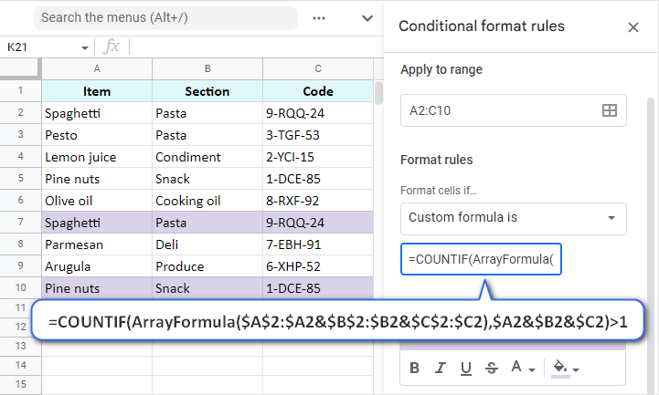 Spotting Duplicates in Google Sheets Easy Way for Beginners
