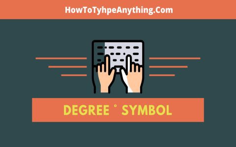 how to insert degree symbol in word without alt key (fast alternative ways)