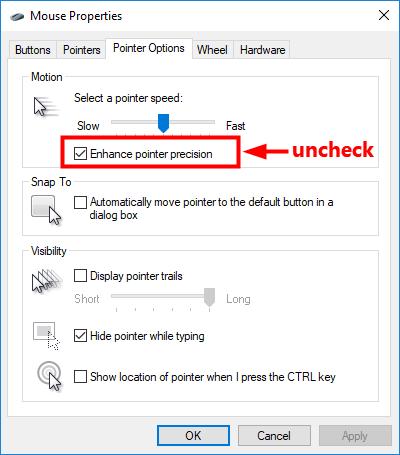 How to Turn Mouse Acceleration Off to Improve Mouse Performance?